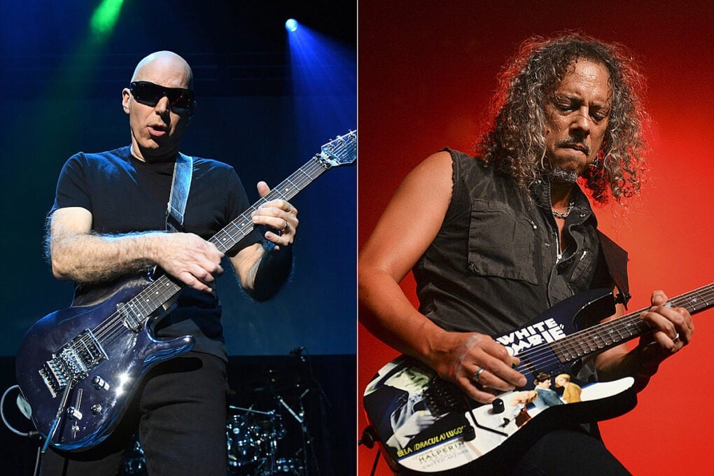 Joe Satriani: “Kirk Hammett era un alumno motivado”