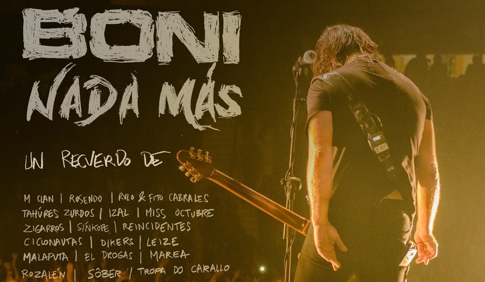 'Boni. Nada Más', el disco tributo al guitarrista de Barricada