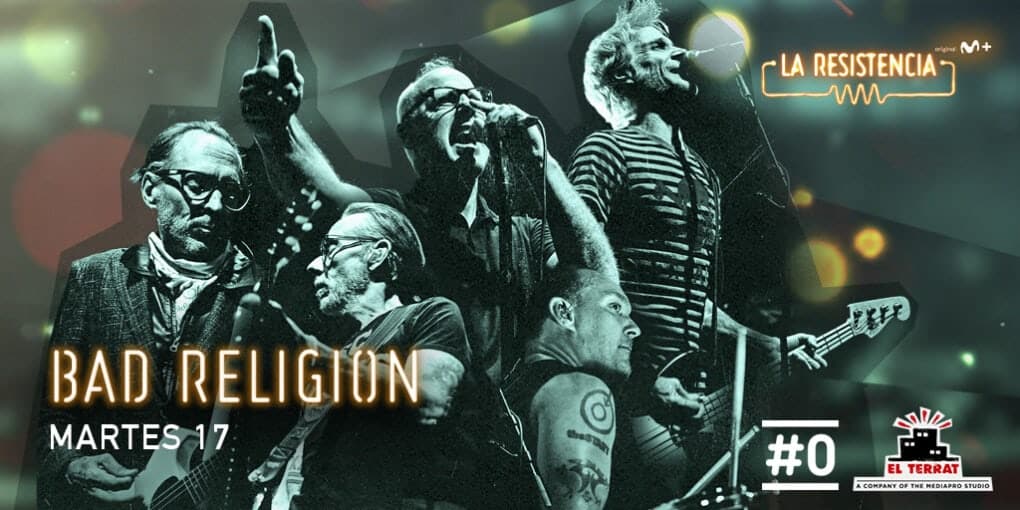 Bad Religion estará esta noche en "La Resistencia"