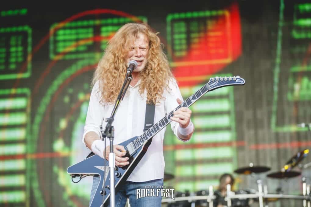 Dave Mustaine: "Me volví loco en Barcelona Rock Fest"