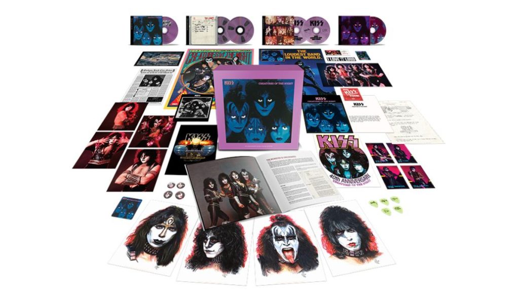 Una mastodóntica caja celebra 40 años de 'Creatures Of The Night' de Kiss