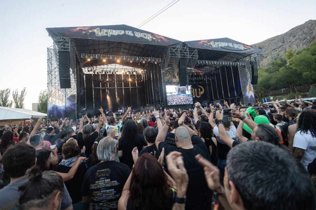 La banda que se cae del Leyendas del Rock 2023