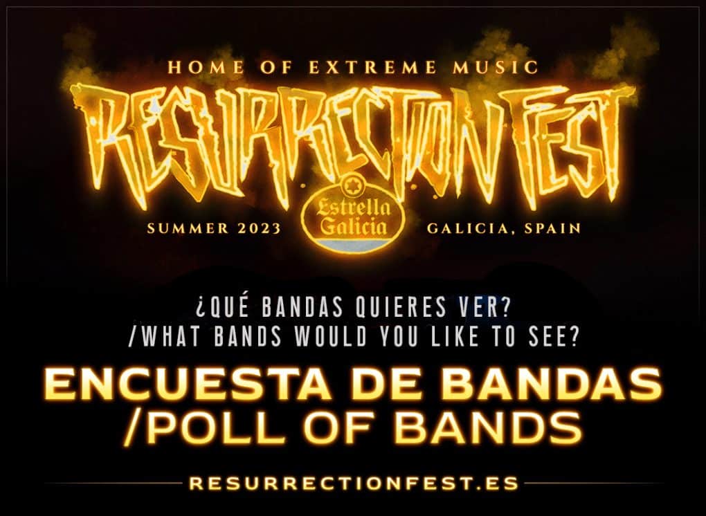 Encuesta de bandas del Resurrection Fest 2023