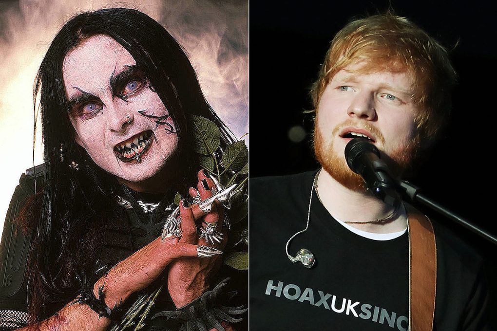 Ed Sheeran y Cradle Of Filth preparan tema juntos