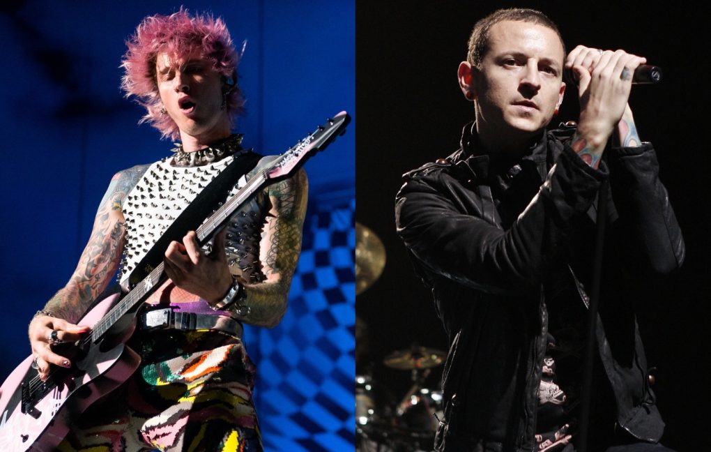 El homenaje de Machine Gun Kelly a Chester Bennington en directo