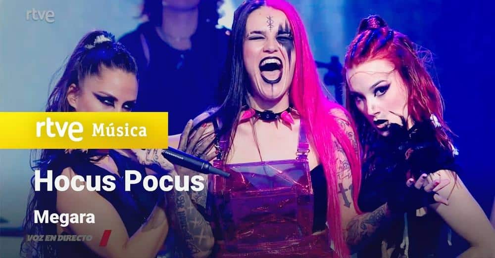 Megara muestra su propuesta para Eurovision en TVE