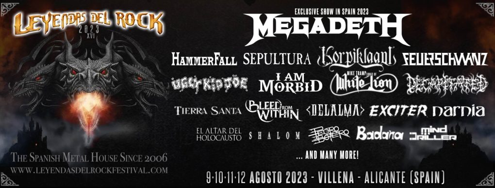 Más power metal al Leyendas del Rock 2023