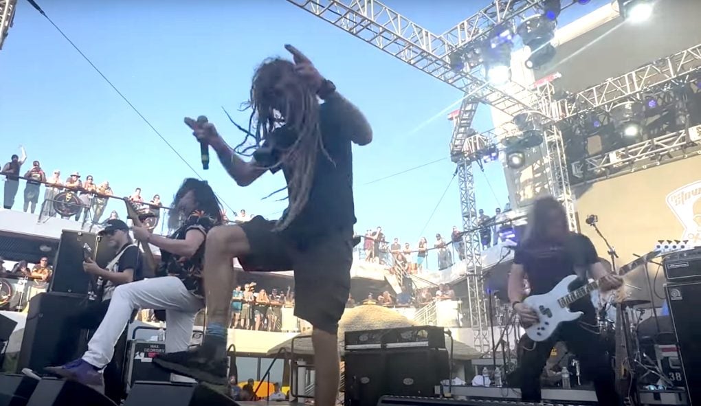 Randy Blythe (Lamb Of God) y David Ellefson (ex-Megadeth) tocan juntos "One" (Metallica)