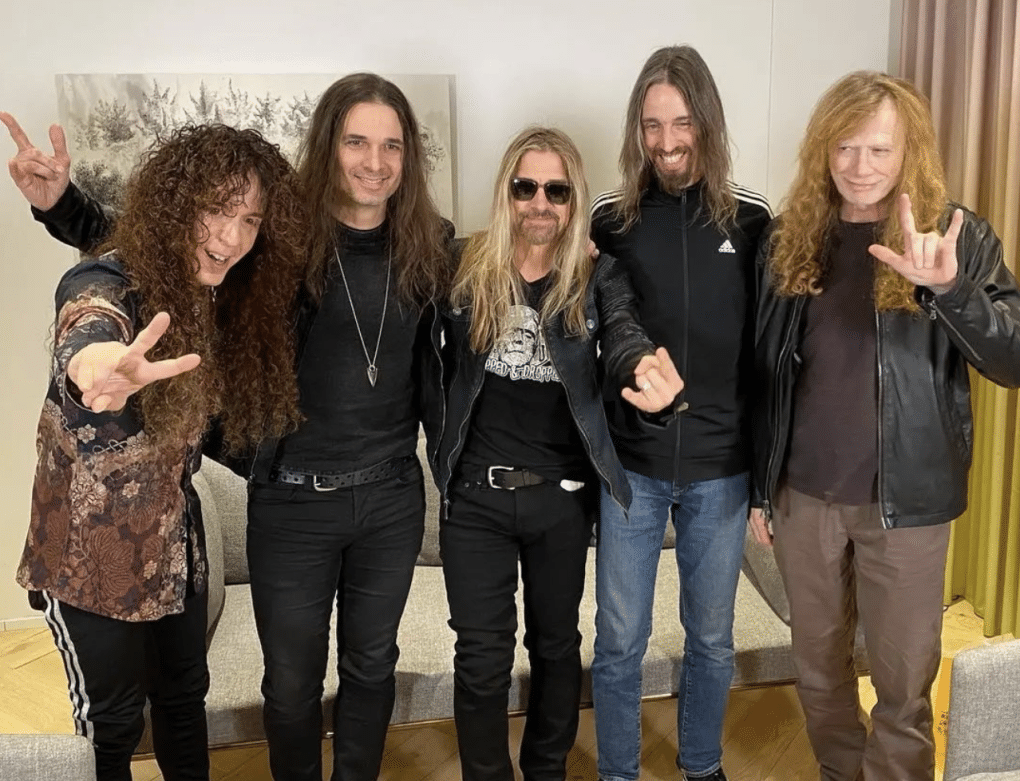 Así ha sido la reunión de Megadeth y Marty Friedman en Tokyo