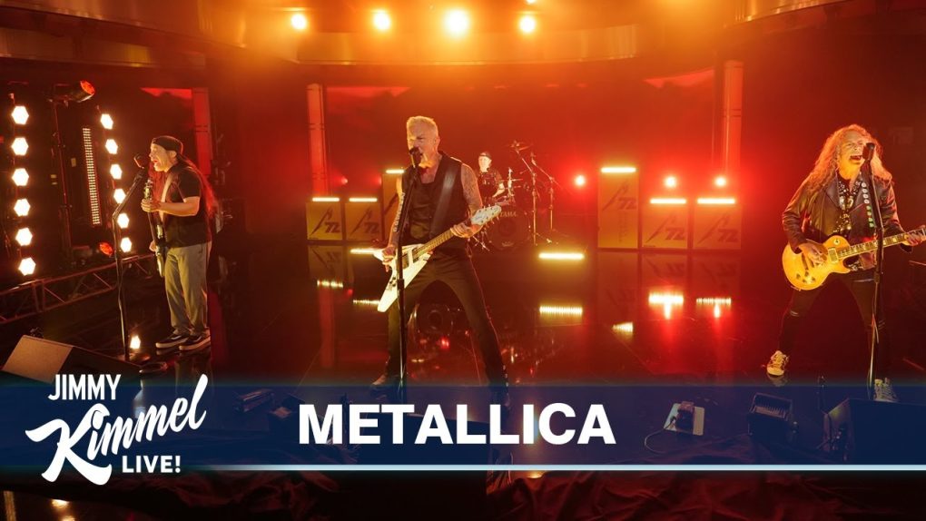 Metallica presenta uno de sus singles en directo en "Jimmy Kimmel Live!"