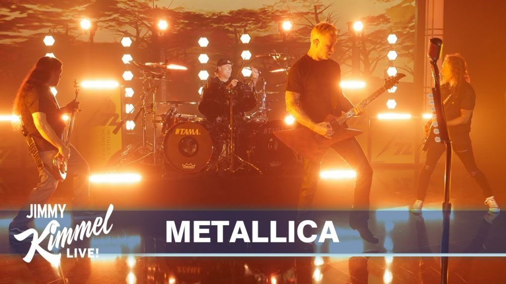 Metallica toca en "Jimmy Kimmel Live!" la canción más esperada por los fans de TikTok