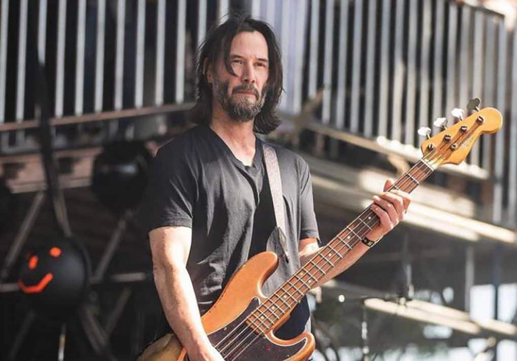 Primer concierto de Keanu Reeves con su banda en dos décadas