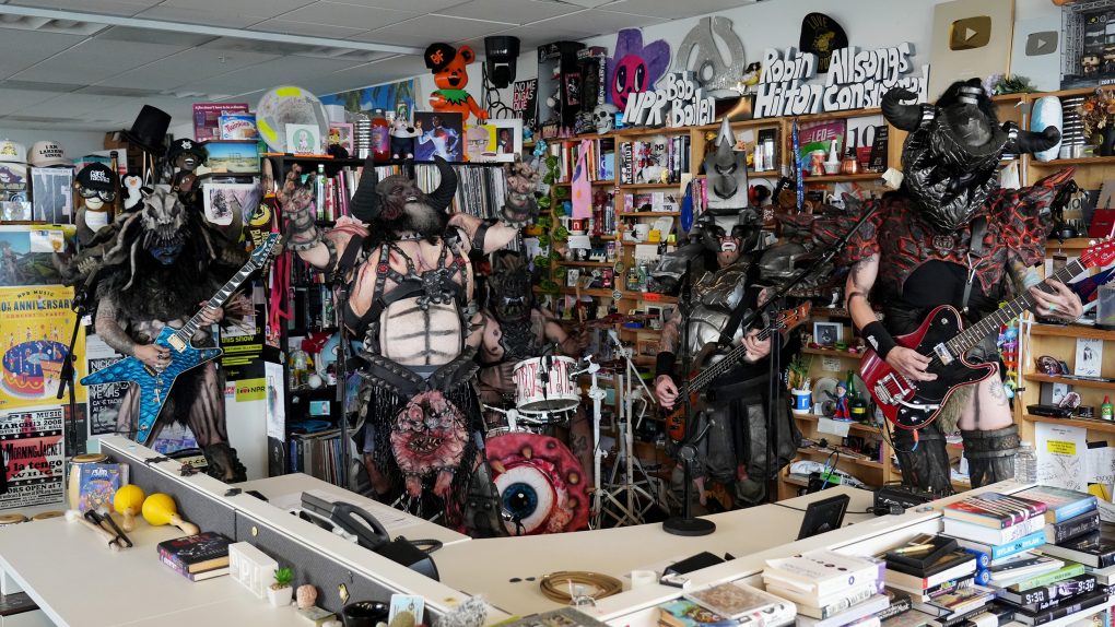 El estrafalario concierto de Gwar en NPR: Tiny Desk