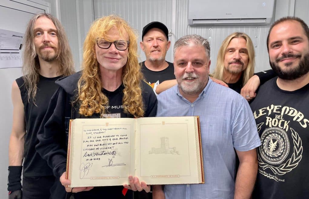 El mensaje de Megadeth al pueblo de Villena