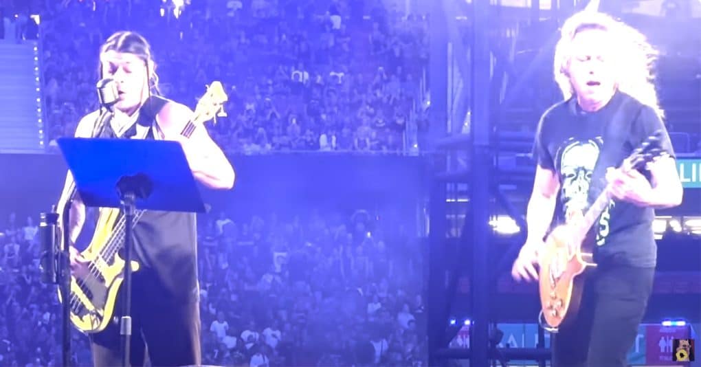 Metallica versiona a un legendario rockero español durante su concierto en Madrid