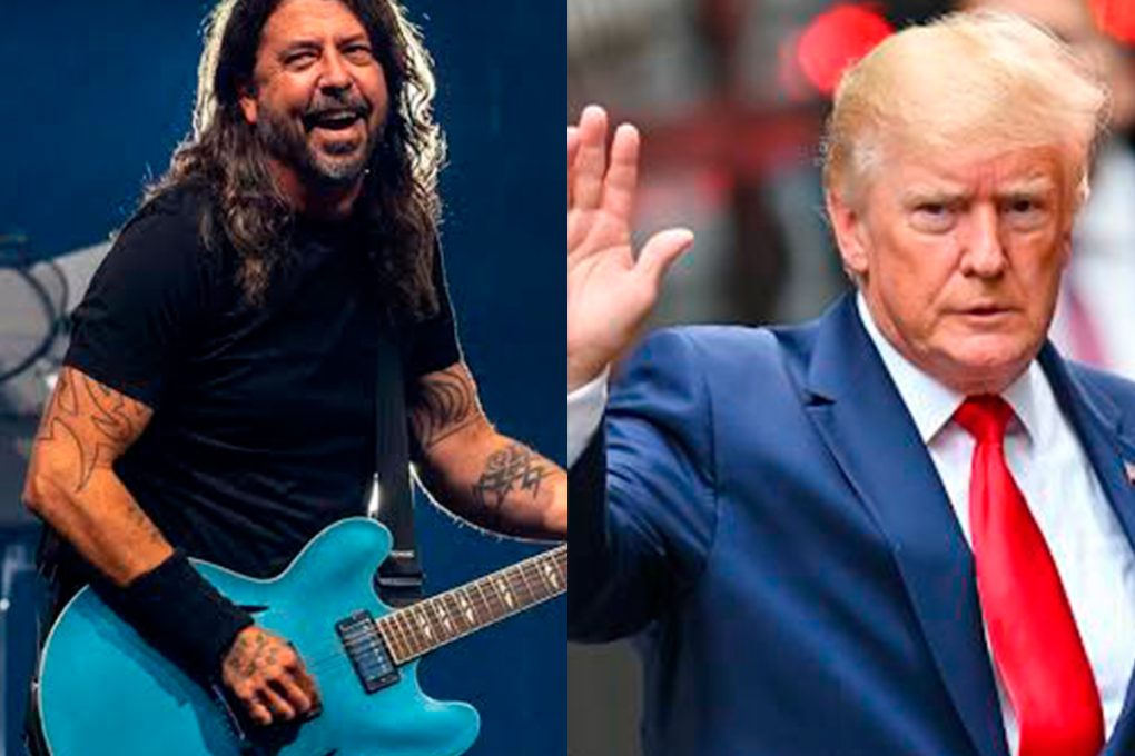 Foo Fighters denuncian el uso de una de sus canciones por Donald Trump