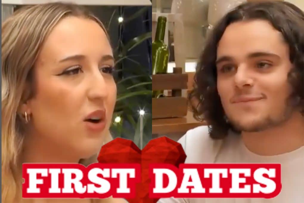 Una chica desprecia a un rockero en First Dates: "Le gusta el rock y tiene que oler peste"