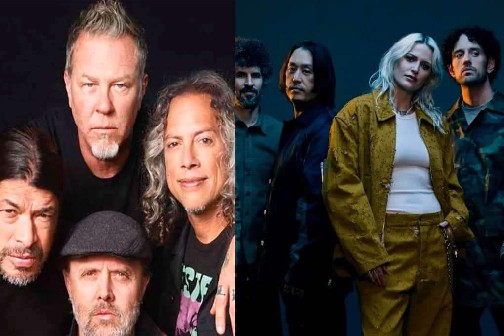 Metallica y Linkin Park encabezarán un gran festival en 2025