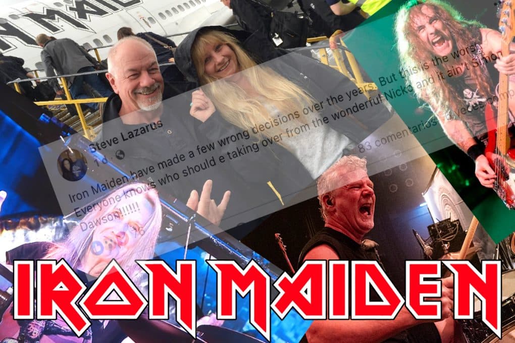 Indignación entre personas cercanas a Steve Harris por la elección del nuevo batería de Iron Maiden